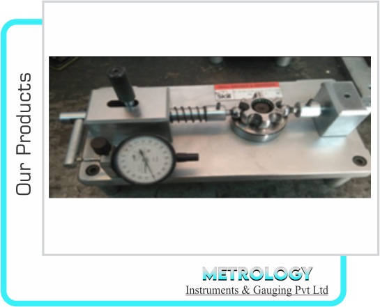 Bearing Track Dia. Checking Fixture